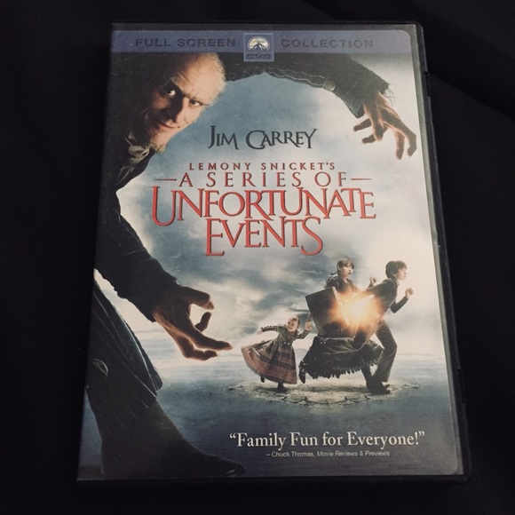 Ξ·Ξ΅Ο Lemony Snicketβs A Series of Unfortunate Events: - Jim Carrey - Jude Law DVD - Picture 1 of 12